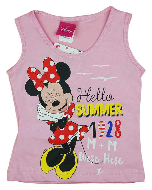 Pamut kislány trikó Minnie egér mintával - Momsy