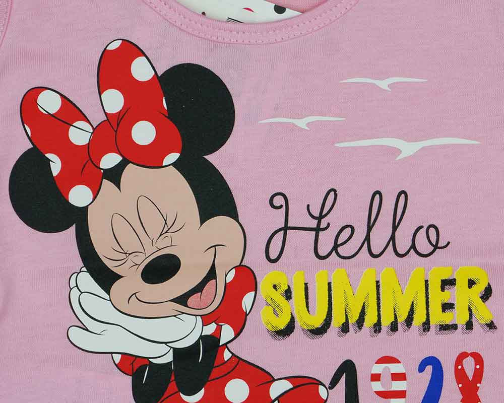 Pamut kislány trikó Minnie egér mintával - Momsy