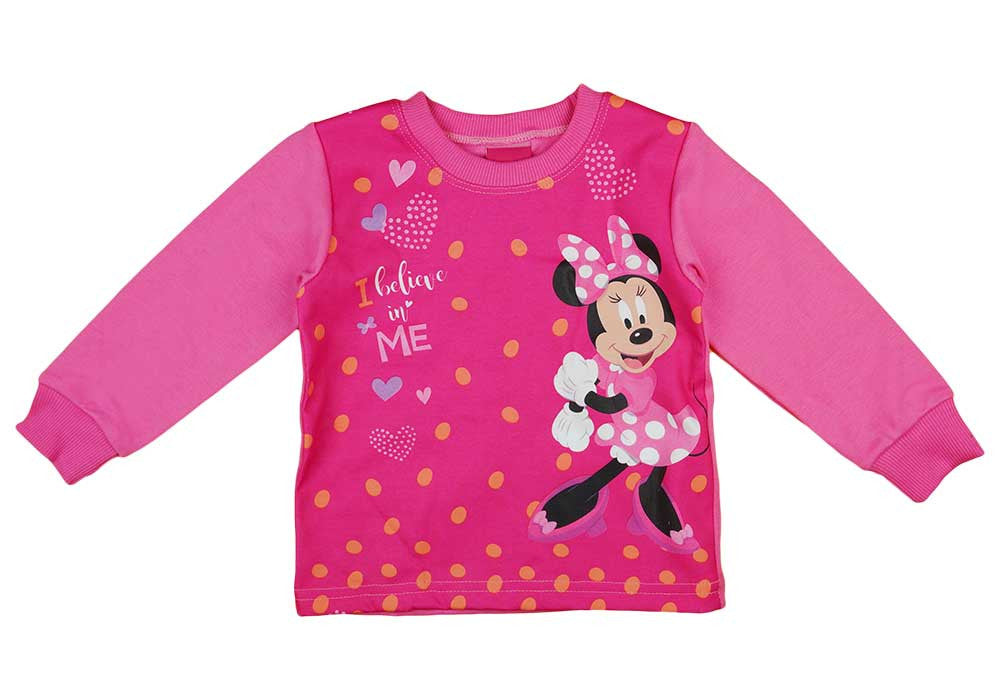 Két részes kislány pizsama Minnie egér mintával - Momsy