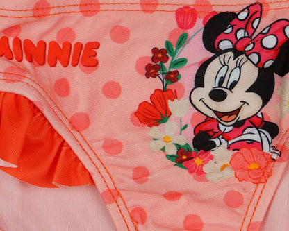Minnie egér mintás kislány fürdőbugyi-1