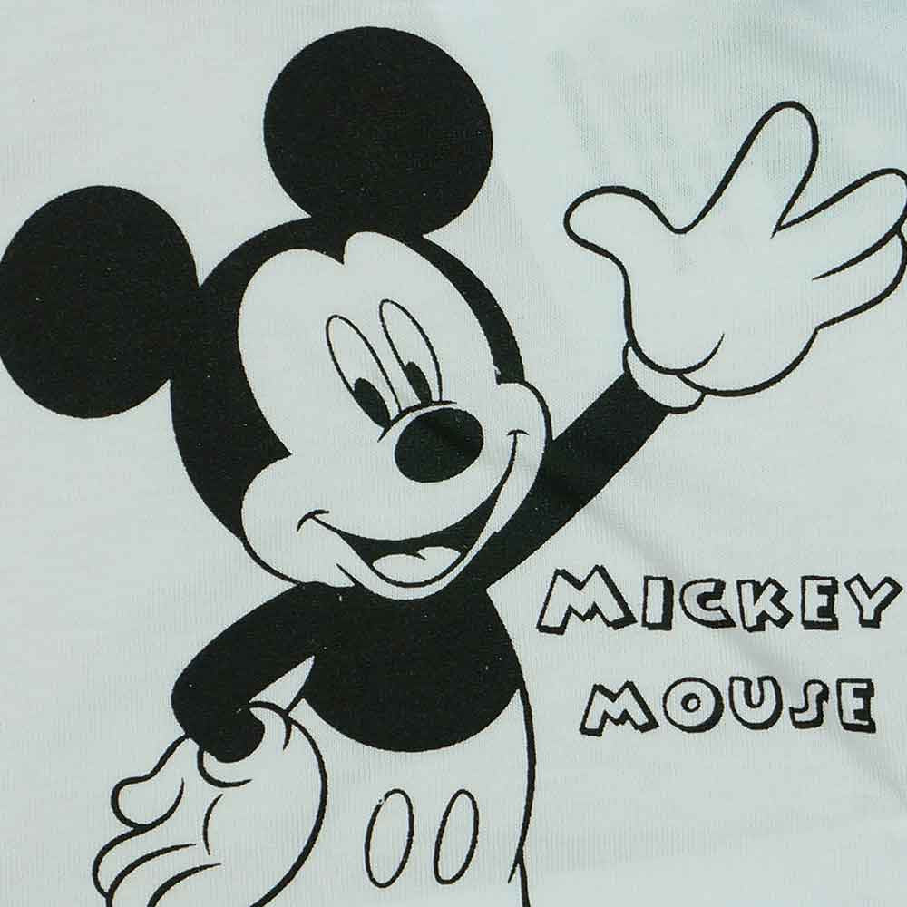 Rövid ujjú baba body Mickey egér mintával - Momsy