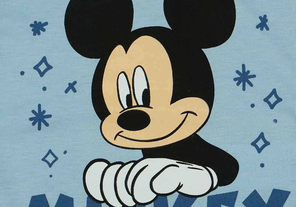 Ujjatlan baba napozó Mickey egér mintával - Momsy