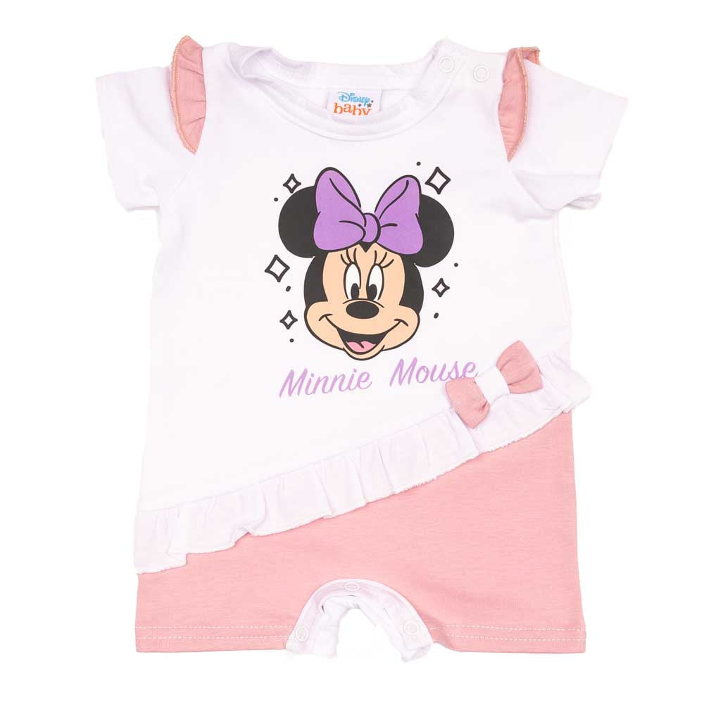 Rövid ujjú baba napozó Minnie egér mintával - Momsy
