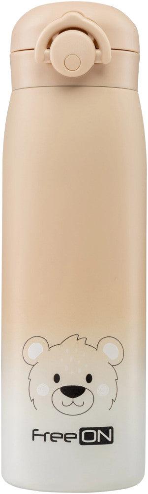 FreeON thermo kulacs 480ml- Beige maci - Momsy