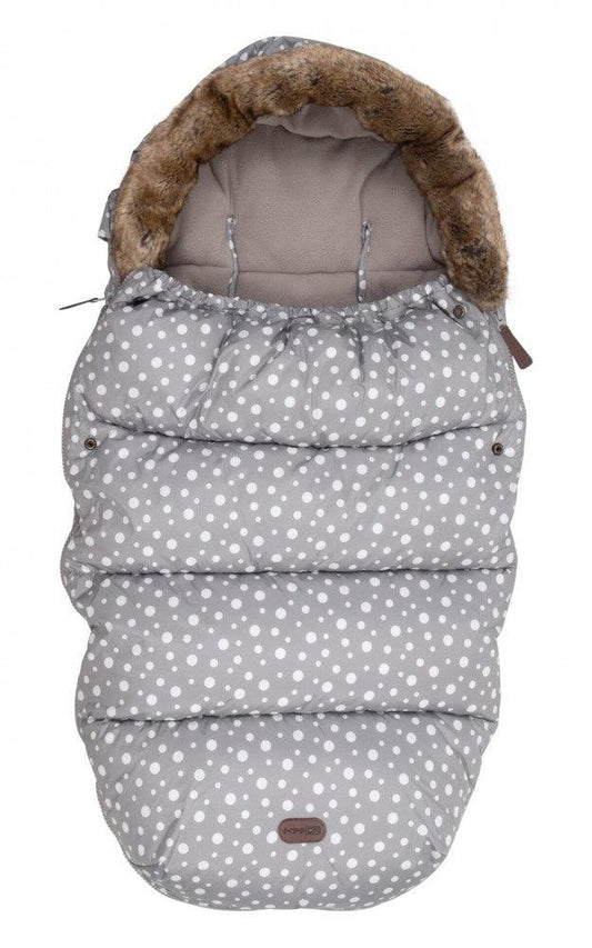 FreeON univerzális babakocsi bundazsák, lábzsák 100x55 cm-es víztaszító - Szürke - Momsy