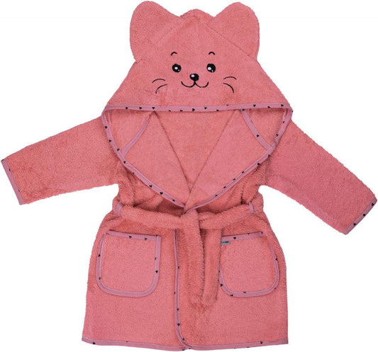 Bubaba köntös- Pink kitty 110/116 - Momsy