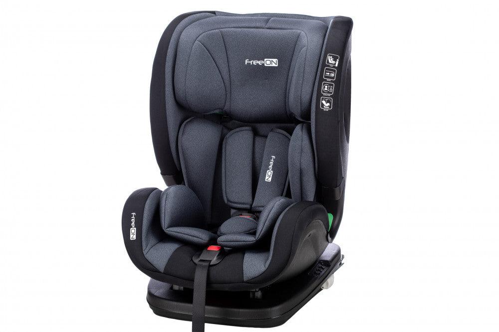 FreeON Trex I-size gyerekülés 76-142 cm - Fekete - Momsy
