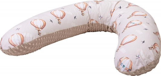 Bubaba szoptatós párna 170x35 cm - Funny bunny beige - Momsy