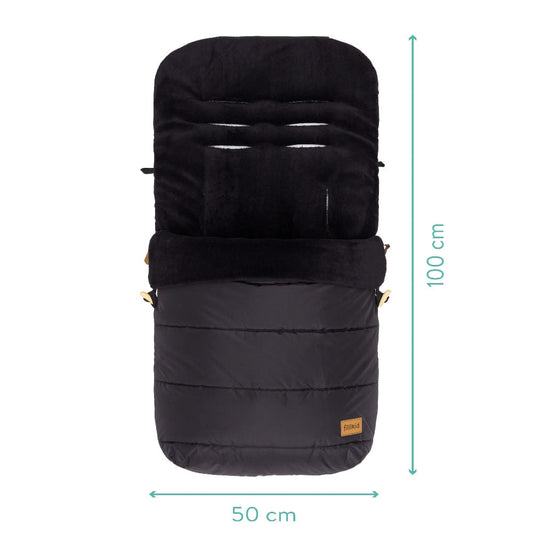 Fillikid bundazsák babakocsiba Lanin fekete 8415-06 - Momsy