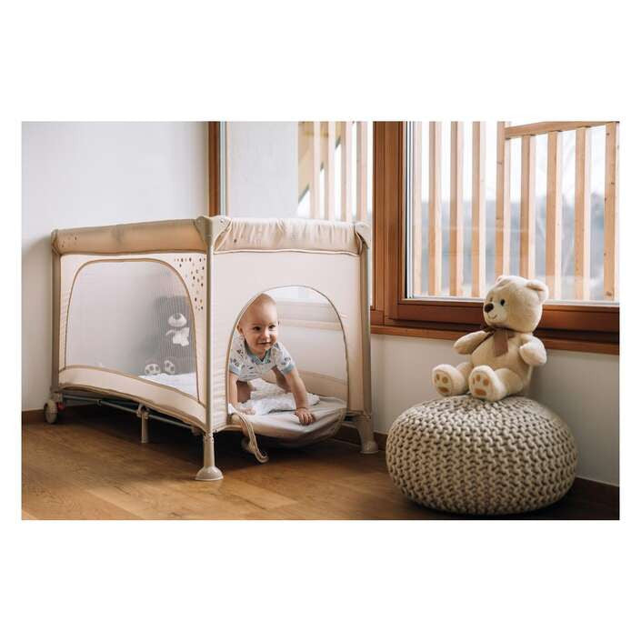 FreeON utazóágy Beige-5