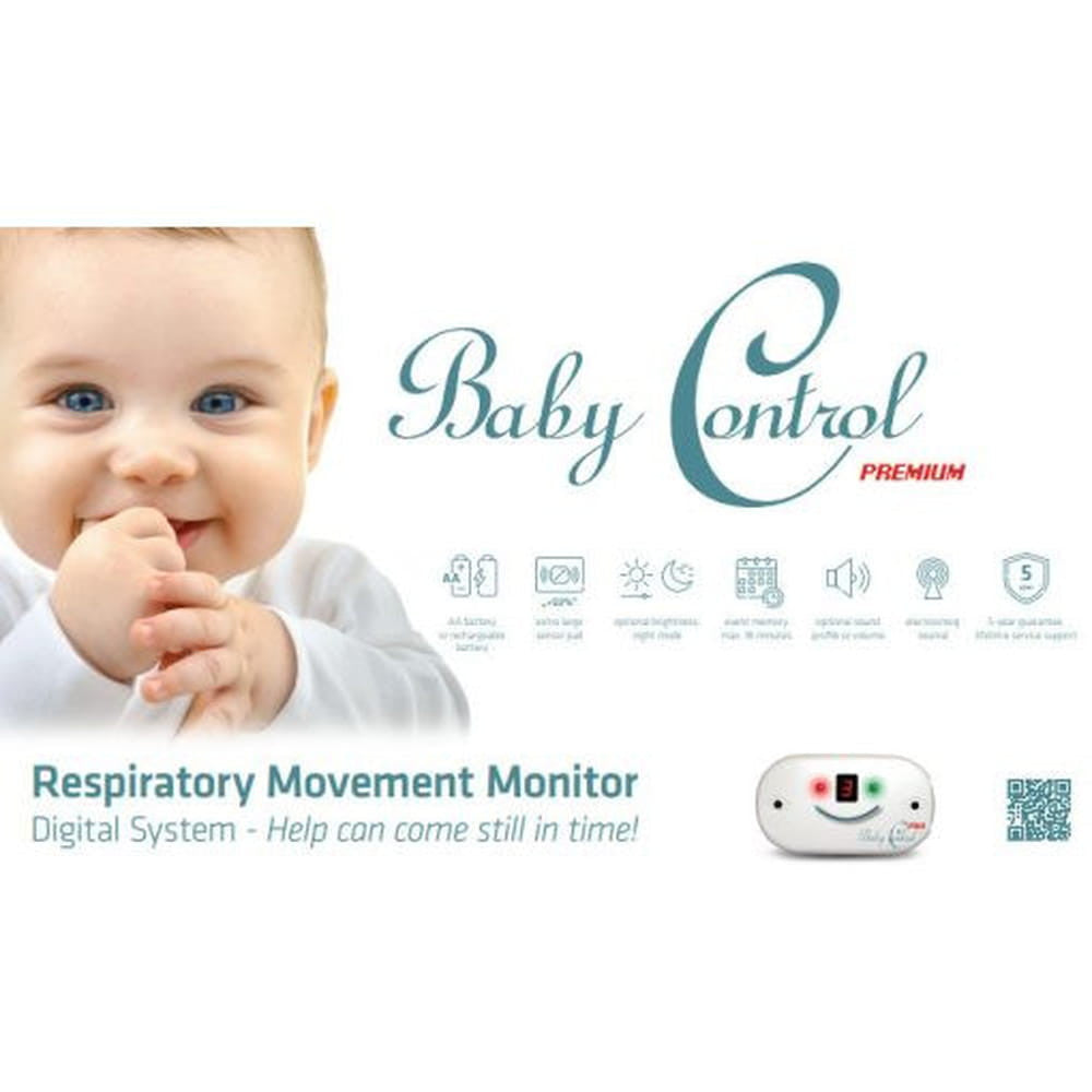 Moni Baby Control Premium légzésfigyelő készülék-0
