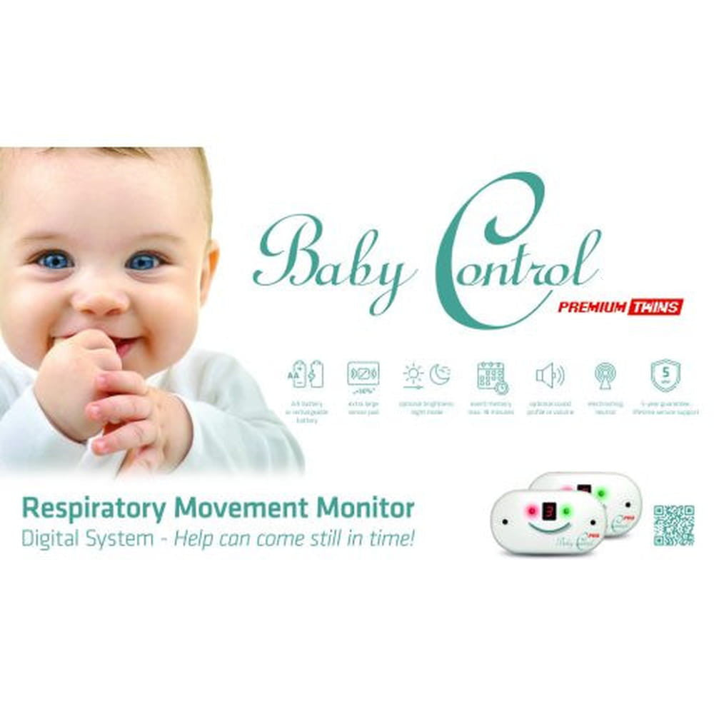 Moni Baby Control Premium TWINS légzésfigyelő készülék-0