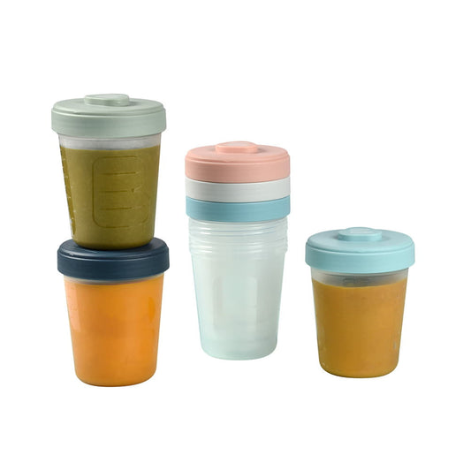 Béaba Kisgyermek Ételtároló szett - 6 összepattintható doboz (6x250 ml) - Momsy