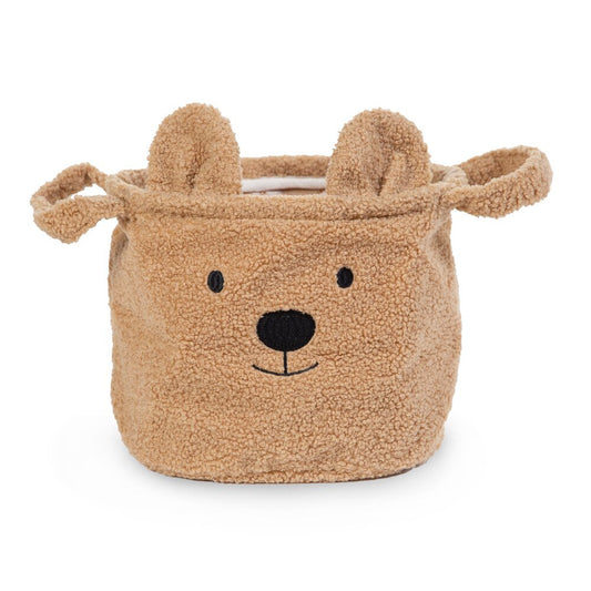 Childhome Teddy Kosárka - 25x20x20 Cm - Barna - Momsy