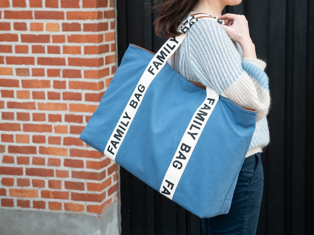 Childhome &quot;Family Bag&quot; Táska - Indigó - Momsy