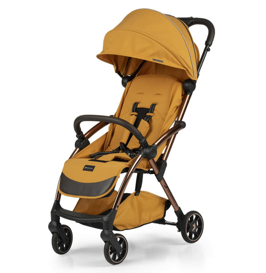 Leclerc Influencer Air könnyű sport babakocsi 22kg-ig- Gold Mustard - Momsy