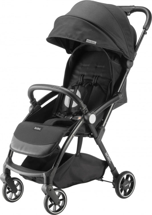 Leclerc Magicfold Plus könnyű sport babakocsi 22 kg-ig - Black - Momsy