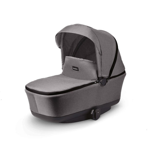 Leclerc mózeskosár Influencer babakocsihoz - Grey Melange - Momsy