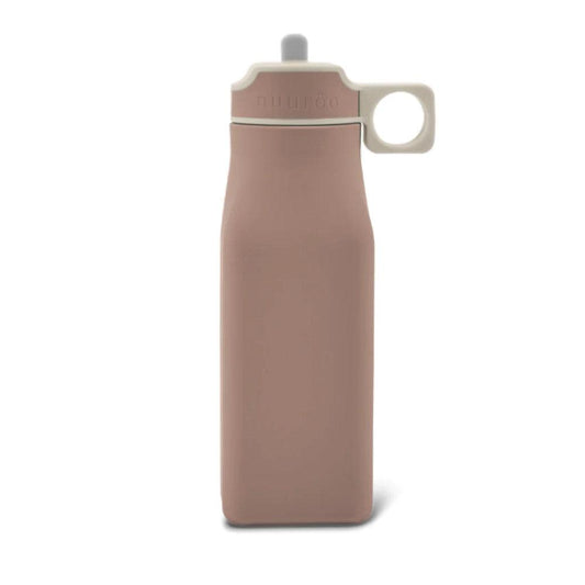 Nuuroo Lindi szilikon ivópalack 450ml- Csokoládé - Momsy