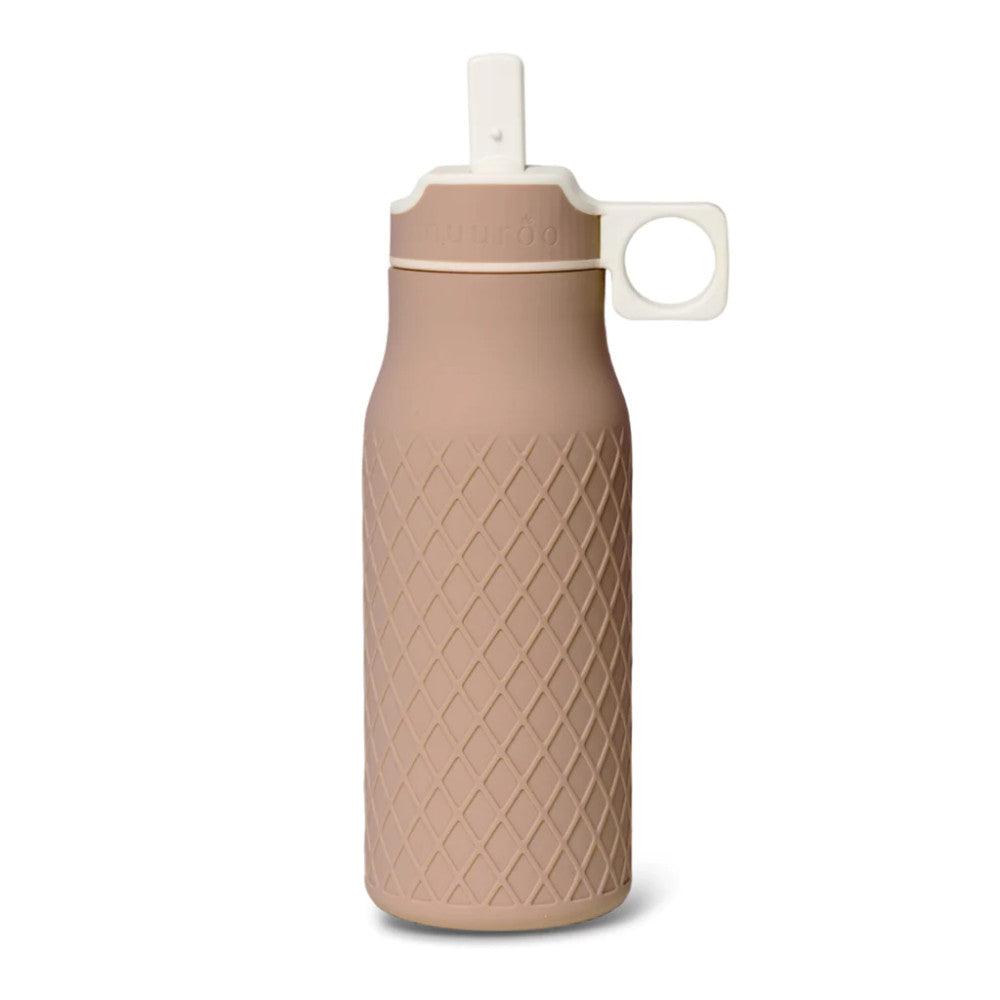 Nuuroo Isa szilikon ivópalack 400ml- Csokoládé - Momsy