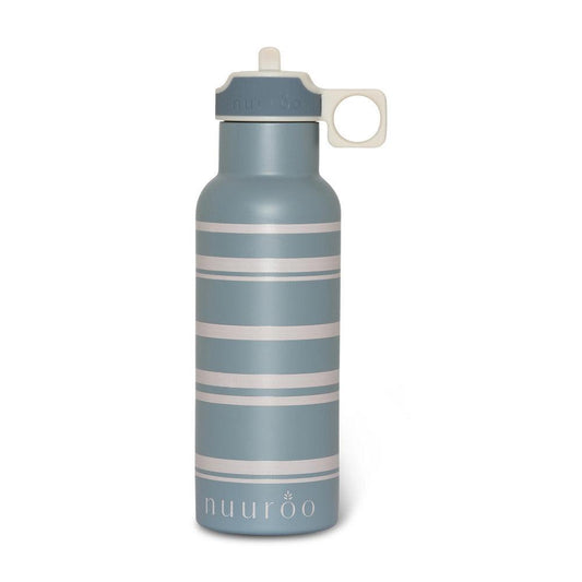 Nuuroo Conrad fém ivópalack 500ml- Kék csíkos - Momsy