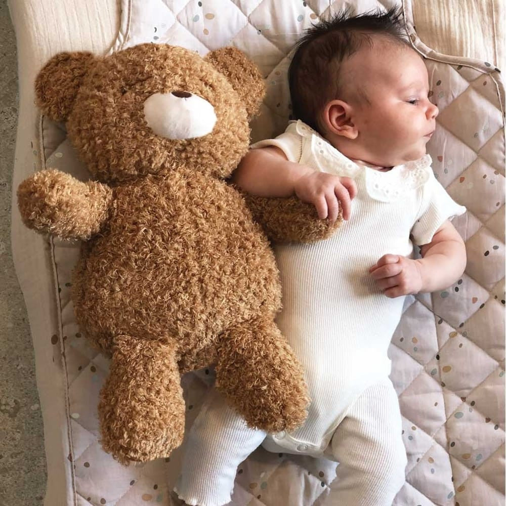 Petu Petu Plüss Teddy maci- barna-1