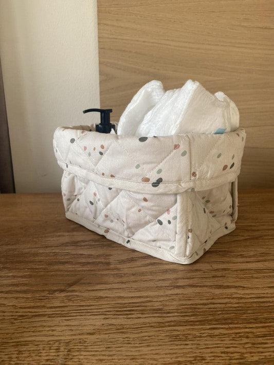Petu Petu tárolódoboz- pöttyös 23x14x19cm - Momsy